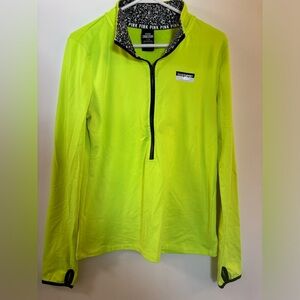 PINK pull over • Size L • Neon Yellow